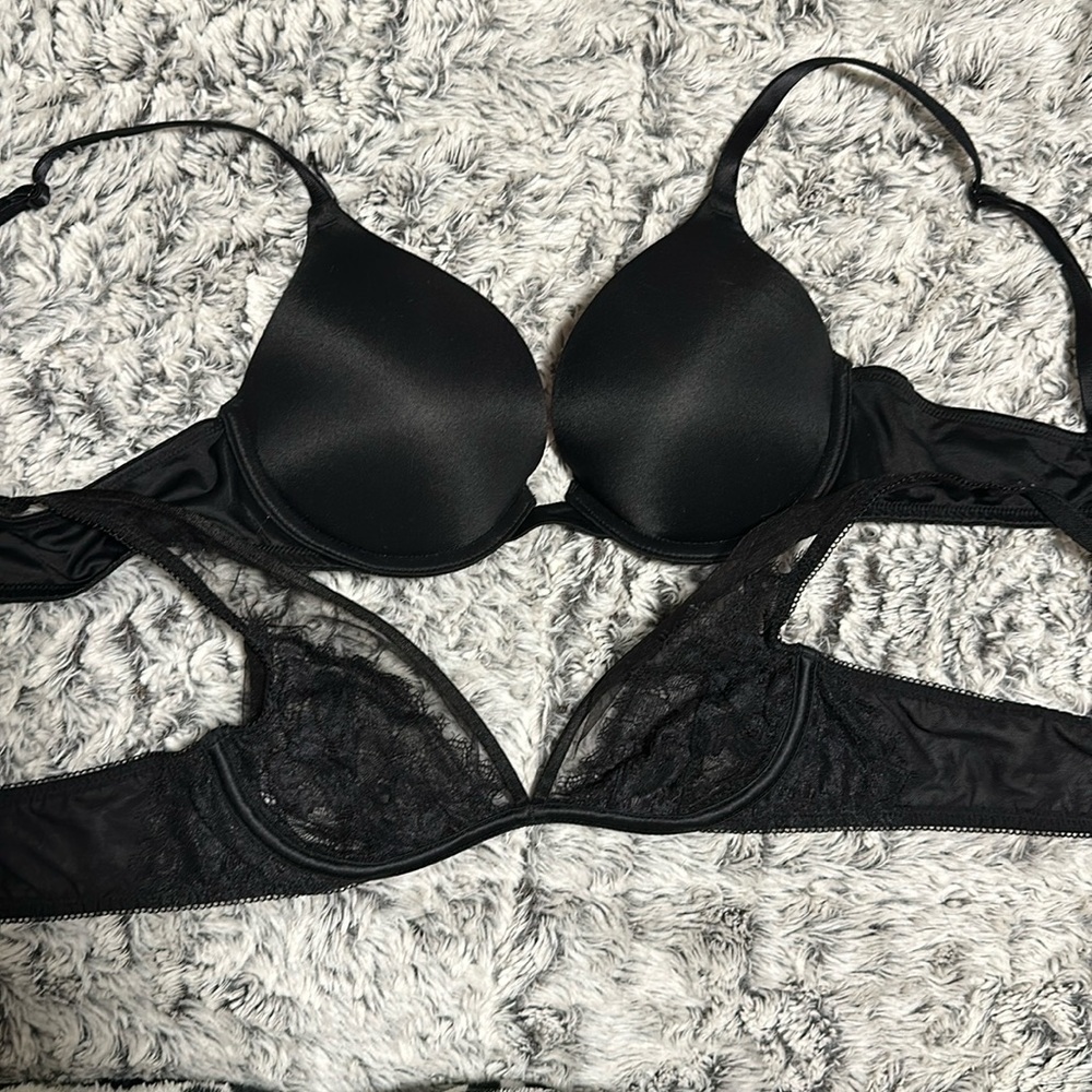 Victoria’s Secret PINK and Soma 34A bras